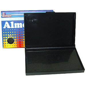 Almofada carimbo n.3 preta 10,5x6,5cm. - carbrink (unidade)