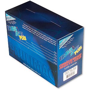 Trava anel plastico plus 75mm neutro - etiq plast (cx-5000)