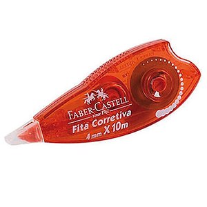Corretivo em fita 4mmx10mt c/tampa protetora - faber-castell (cx.c/06)