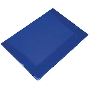 Pasta aba elastica plastica mini 20mm azul soft - polibras (pct.c/10)