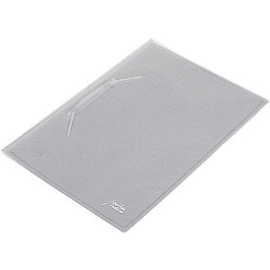 Pasta grampo trilho plastica oficio cristal soft - polibras (pct.c/10)