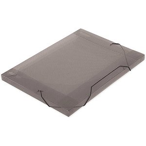 Pasta aba elastica plastica oficio 18mm fume soft - polibras (pct.c/10)