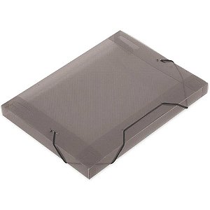 Pasta aba elastica plastica oficio 30mm fume soft - polibras (pct.c/10)