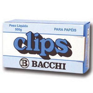 Clipe galvanizado aco 10/0 120 unidades - bacchi (caixa)