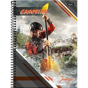 Caderno 10x1 capa dura jump 200 folhas - foroni (pct.c/04)