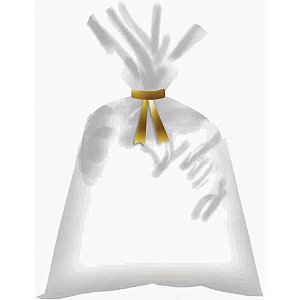 Saco para cesta 60x90cm. incolor - packpel (pct.c/25)