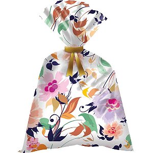 Saco metalizado 45x60cm feminino sortidos - packpel (pct.c/50)