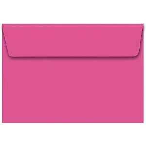Envelope convite colorido 162x229mm pink c.plus 80g - foroni (cx.c/100)