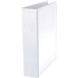 Fichario de pvc branco lombo 4cm abert.plast - dac (pct.c/02)