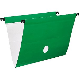 Pasta suspensa delloplus haste plast verde - dello (pct.c/06)