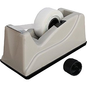 Suporte para fita adesiva pequeno plastico preto - cavia (unidade)