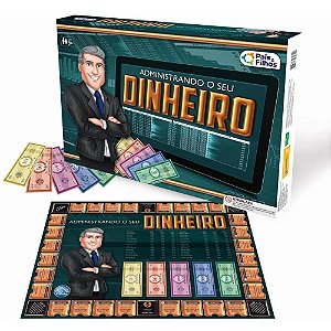 Jogo de tabuleiro administrando o seu dinheiro - pais e filhos (unidade)