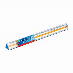 Escalimetro tris metric triangular 30cm. - summit (unidade)