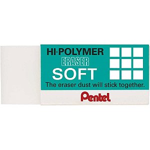 Borracha branca hi polymer peq. p/engenharia - pentel (cx.c/48)