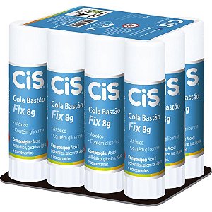 Cola em bastao cis fix 08g - sertic (cx.c/12)