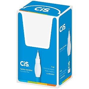 Caneta corretiva cis correction pen 7ml metal - sertic (cx.c/12)