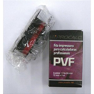 Fita para calculadora pr3100/pr4000/pr3500 pvf - procalc (cx.c/12)