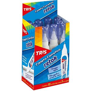Caneta corretiva tris refix 7ml metal - summit (dp.c/12)