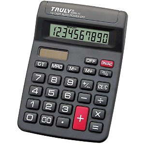 Calculadora de mesa 10 dig. trully pr mod.806b-10 - procalc (unidade)