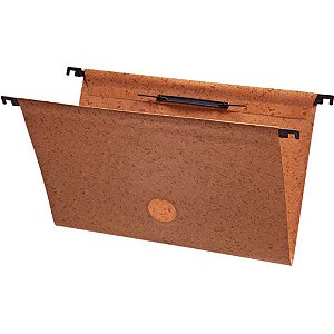 Pasta suspensa marmorizada haste plastica c/camada verni - frama (cx.c/50)