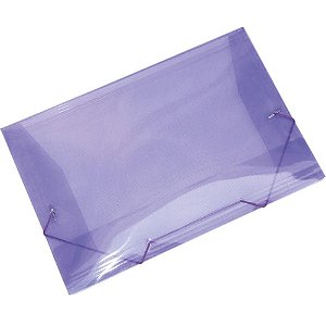 Pasta aba elastica plastica oficio lilas - acp (pct.c/10)