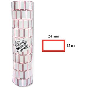 Etiqueta para preco pico 1-l 24mm 1000 etiqu/rolo - fitacrel (pct.c/10)