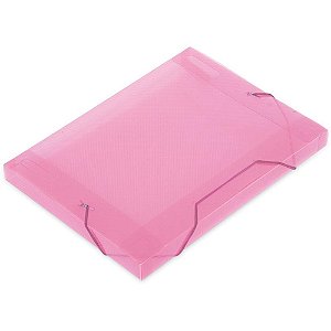 Pasta aba elastica plastica oficio 30mm rosa soft - polibras (pct.c/10)