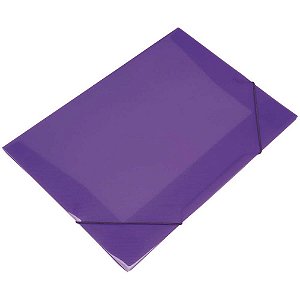 Pasta aba elastica plastica oficio lilas soft - polibras (pct.c/10)
