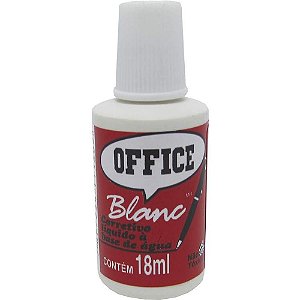 Corretivo office blanc 18ml - radex (cx.c/12)