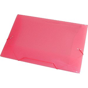 Pasta aba elastica plastica oficio vermelha - acp (pct.c/10)