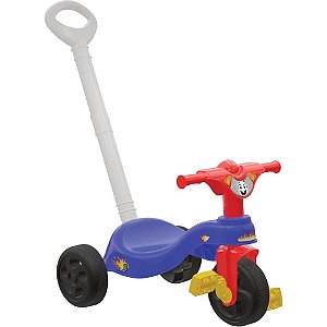 Triciclo fast com empurrador - pais e filhos (unidade)
