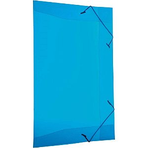 Pasta aba elastica plastica oficio azul delloline - dello (pct.c/10)