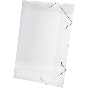 Pasta aba elastica plastica oficio cristal delloline - dello (pct.c/10)