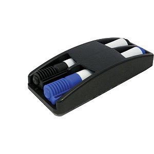 Apagador quadro branco plastico c/deposito p/pincel - carbrink (unidade)