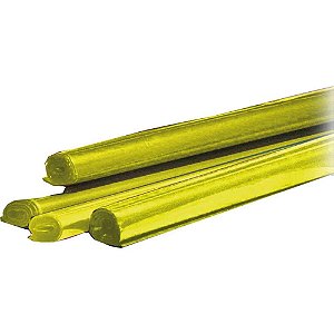 Papel celofane 80x80cm. liso amarelo - v.m.p. (pct.c/50)
