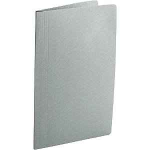 Pasta classificador rapido papel cinza com ilhos - polycart (pct.c/20)