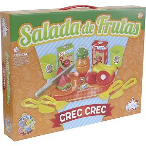 Brincando de casinha crec-crec salada de frutas - big star (unidade)