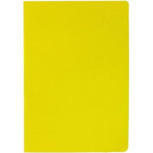 Pasta grampo trilho papel oficio amarela - frama (pct.c/20)
