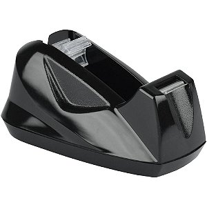Suporte para fita adesiva pequeno preto comercial - acrimet (unidade)