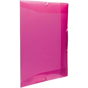 Pasta aba elastica plastica oficio pink delloline - dello (pct.c/10)