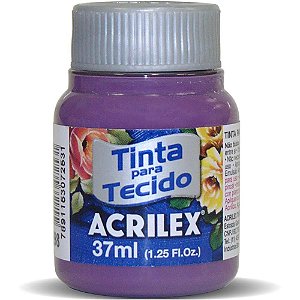 Tinta para tecido fosca 37ml amora - acrilex (duzia)