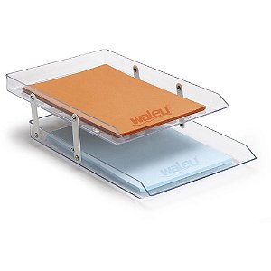 Caixa correspondencia dupla movel cristal - maxcril (unidade)