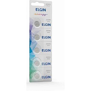 Pilha bateria botao cr1616 3v lithium - elgin (ct.c/05)