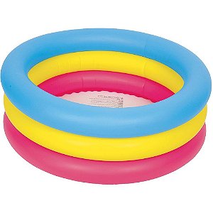 Piscina 88l redonda lisa kiddy pool - jilong (unidade)
