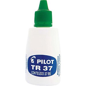 Tinta marcador permanente reabastecedor 037ml verde - pilot (cx.c/12)