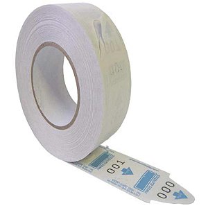 Etiqueta para senha rolo 3 digitos c/2000 senha pt - grespan (rolo)