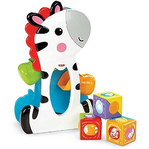 Fisher-price infant zebra blocos surpresa - mattel (unidade)
