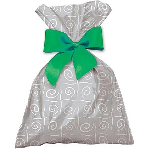 Saco metalizado 88x120cm casual sortido - gala embalagens (pct.c/25)