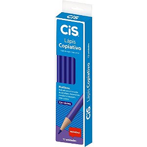 Lapis copiativo cis violeta - sertic (cx.c/12)