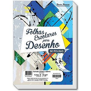 Papel sulfite a3 pb60 180g. 60kg pct.c/50fls. - pauta branca (pacote)